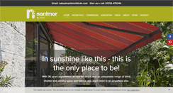 Desktop Screenshot of nantmorblinds.com